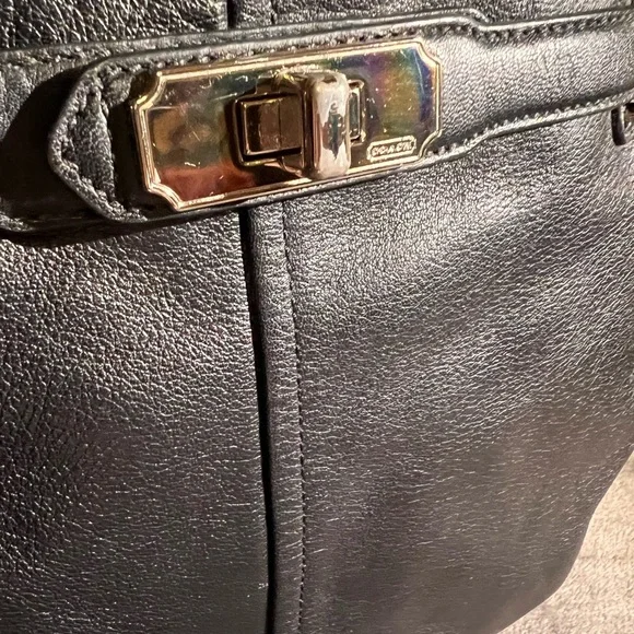 Coach Chelsea Ashlyn Hobo Bag - Black Leather - Picture 2 of 16